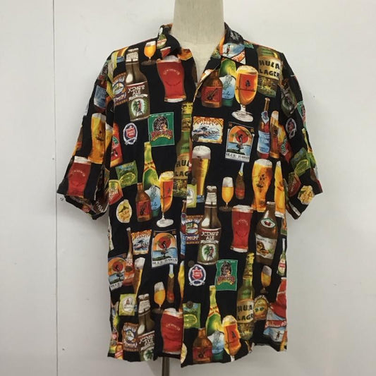 古着 USED シャツ、ブラウス 半袖 半袖シャツ カラーシャツ 半袖カットソー アロハシャツ プリントシャツ XL プリント マルチカラー / マルチカラー /  メンズ USED 古着 中古 10106832