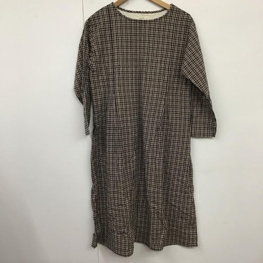 スタディオクリップ studio CLIP ワンピース ロングスカート FREE チェック マルチカラー / マルチカラー /  レディース USED 古着 中古 10129609