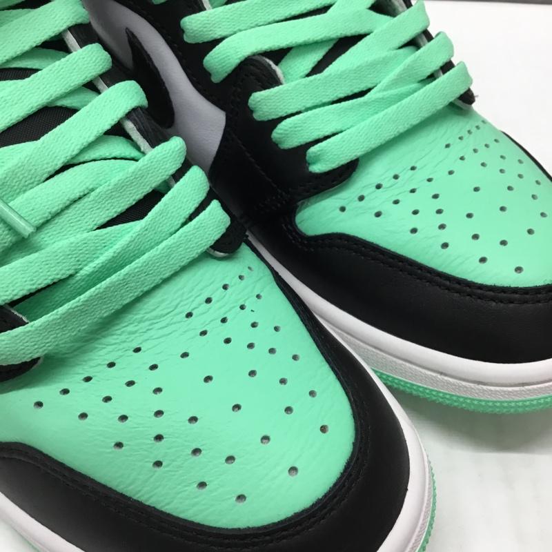 ナイキ NIKE スニーカー スニーカー DZ5485-130 AIR JORDAN 1 RETRO HIGH OG 27.5cm 箱有 27.5cm ロゴ、文字 黒 / ブラック / X 白 / ホワイト / X 薄緑 / ライトグリーン /  メンズ USED 古着 中古 10121859