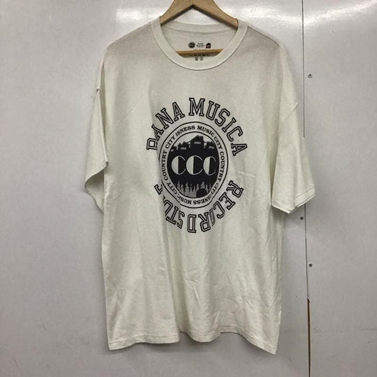 シティー カントリー シティー CITY COUNTRY CITY Tシャツ 半袖 半袖カットソー プリントTシャツ クルーネックカットソー FREE プリント 白 / ホワイト /  メンズ USED 古着 中古 10142641