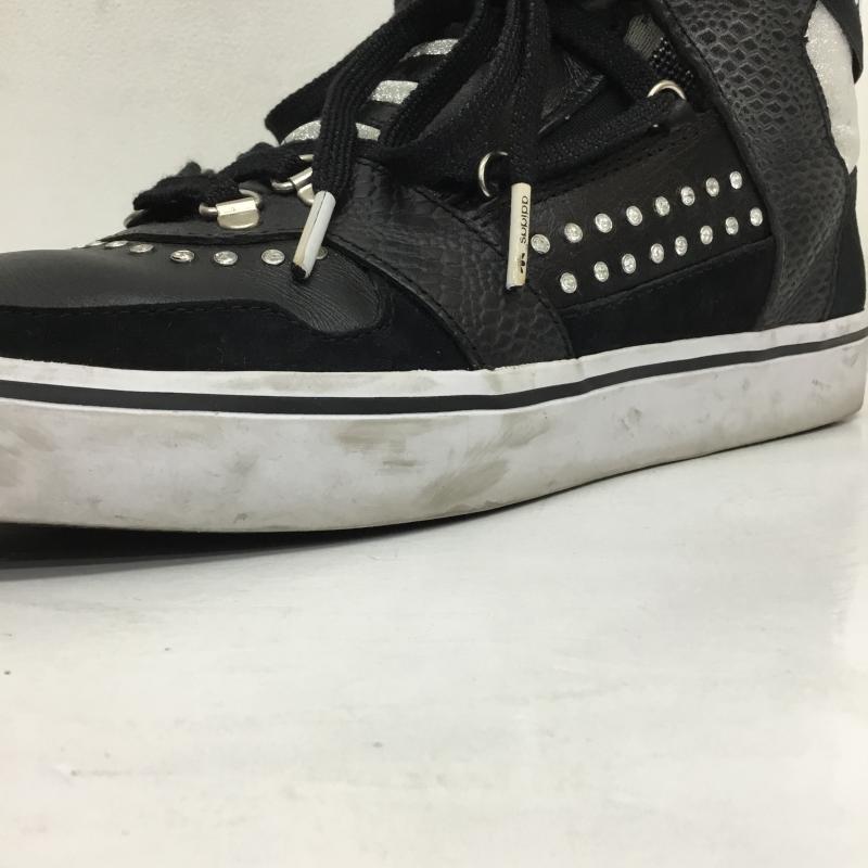 アディダス adidas スニーカー スニーカー 102025466 adidas Originals for VANQUISH HARDLAND 26.5cm ロゴ、文字 黒 / ブラック / X 銀 / シルバー /  メンズ USED 古着 中古 10124093