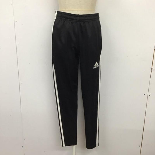 アディダス adidas ボトムス ボトムス CE7404 トレーニングパンツ サイドライン トラックパンツ S ロゴ、文字 黒 / ブラック / X 白 / ホワイト /  レディース USED 古着 中古 10124416