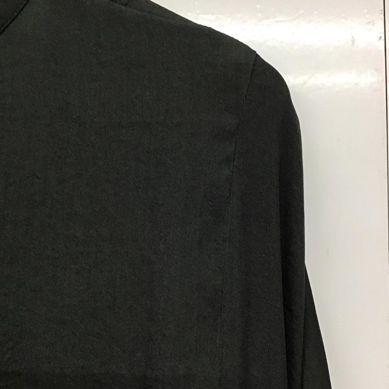 マウジー MOUSSY ワンピース ロングスカート 010ds330-0590 シャツワンピース ロングワンピース FREE 無地 黒 / ブラック /  レディース USED 古着 中古 10143748