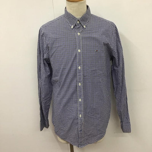 トミーヒルフィガー TOMMY HILFIGER シャツ、ブラウス 長袖 長袖シャツ カラーシャツ 長袖カットソー チェックシャツ L チェック マルチカラー / マルチカラー /  メンズ USED 古着 中古 10123941