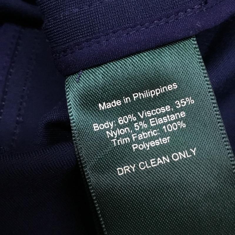 ラルフローレン RALPHLAUREN ジャケット、上着 ジャンパー、ブルゾン ジップアップジャケット ジャンパー ジャケット カジュアルジャケット アウター 150cm 無地 紺 / ネイビー /  ボーイズ USED 古着 中古 10116547