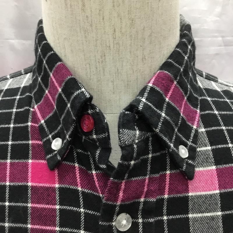 トミー TOMMY シャツ、ブラウス 長袖 長袖シャツ カラーシャツ ポケットシャツ 長袖カットソー チェックシャツ S チェック マルチカラー / マルチカラー /  メンズ USED 古着 中古 10117544