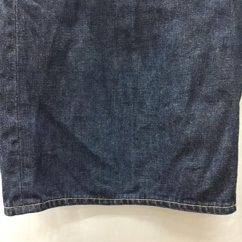 アベイシングエイプ A BATHING APE パンツ ショートパンツ デニム BAPE 星 L プリント インディゴ / インディゴ /  メンズ USED 古着 中古 10118955