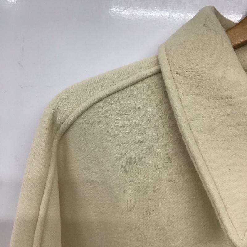 ジャバ Java ジャケット、上着 ジャンパー、ブルゾン JV1050115 キルティング×裏起毛切替ブルゾン XL 無地 オフホワイト / オフホワイト /  レディース USED 古着 中古 10140669