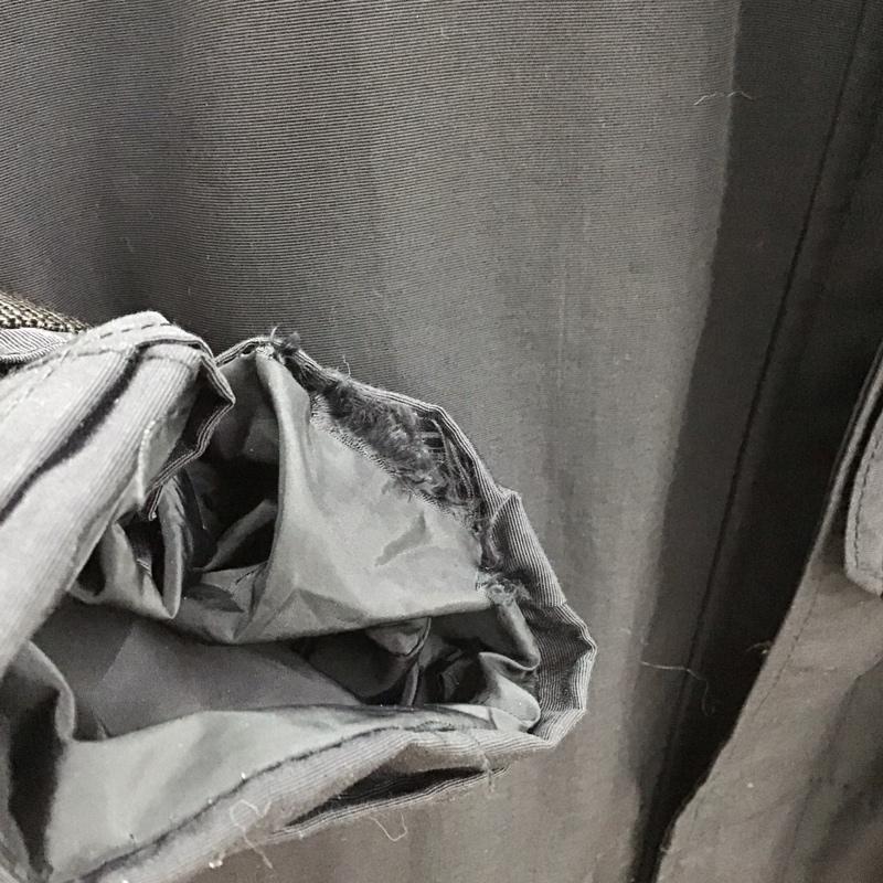 古着 USED ジャケット、上着 ジャンパー、ブルゾン ジップアップジャケット パーカージャケット アウター L 無地 黒 / ブラック /  メンズ USED 古着 中古 10148092