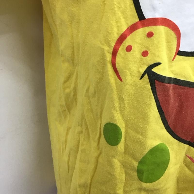 古着 USED Tシャツ 半袖 半袖カットソー プリントTシャツ クルーネックカットソー M キャラクター 黄 / イエロー /  メンズ USED 古着 中古 10126274