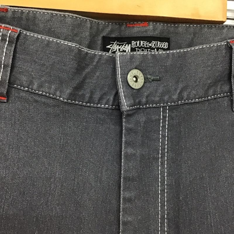 ステューシー STUSSY パンツ デニム、ジーンズ カーゴパンツ カジュアルパンツ スリムパンツ ワークパンツ ミリタリーパンツ 32インチ 無地 灰 / グレー /  メンズ USED 古着 中古 10117114
