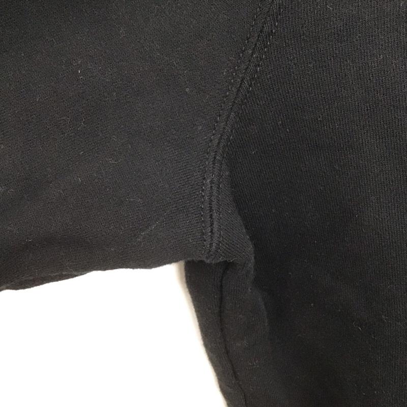 ステューシー STUSSY パーカー 長袖 長袖パーカー プルオーバーパーカー スウェット L ロゴ、文字 黒 / ブラック /  メンズ USED 古着 中古 10148339