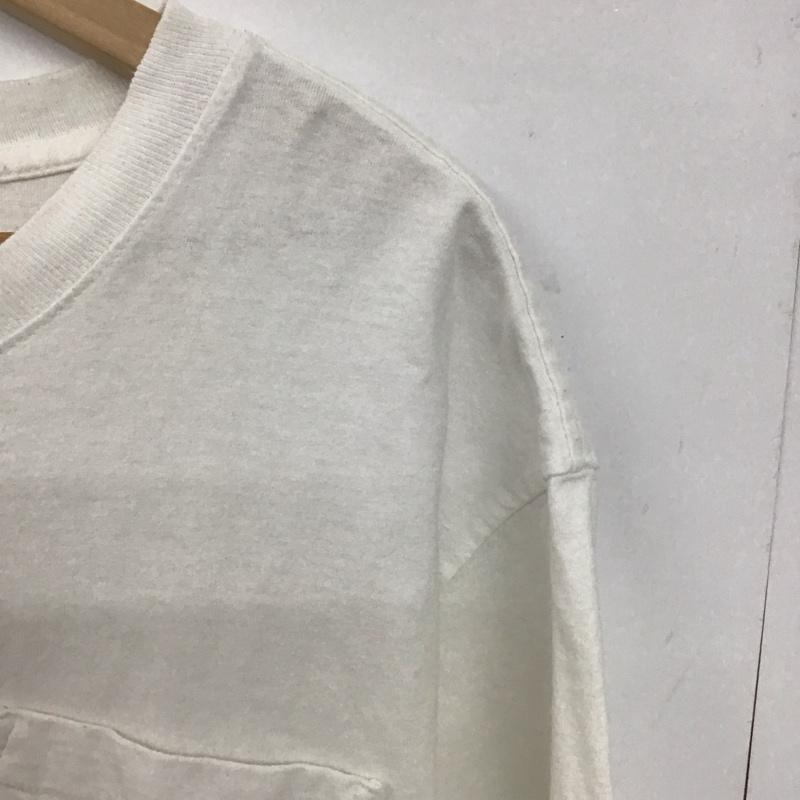 カーハート Carhartt Tシャツ 半袖 半袖カットソー プリントTシャツ クルーネックカットソー L ロゴ、文字 白 / ホワイト /  メンズ USED 古着 中古 10148528