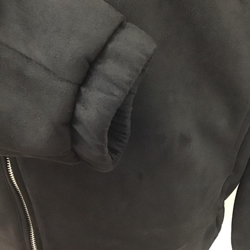 ザラ ZARA ジャケット、上着 ジャケット、ブレザー ノーカラー S 無地 黒 / ブラック /  メンズ USED 古着 中古 10111560