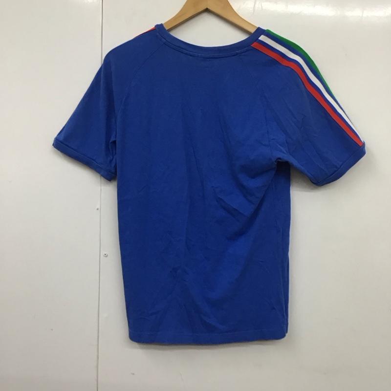 アディダス adidas Tシャツ 半袖 GP1921 M 無地 X 刺繍 青 / ブルー /  メンズ USED 古着 中古 10130390