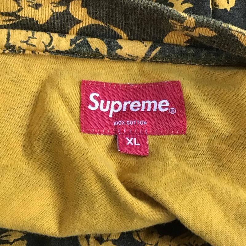 シュプリーム Supreme Tシャツ 半袖 20SS flowersmallboxlogotee 半袖カットソー プリントTシャツ XL 花柄 X 総柄 マルチカラー / マルチカラー /  メンズ USED 古着 中古 10112057