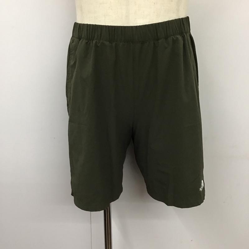 ザノースフェイス THE NORTH FACE パンツ ショートパンツ NB42396 フレキシブルマルチショーツ ハーフパンツ ショートパンツ M ロゴ、文字 カーキ / カーキ /  メンズ USED 古着 中古 10120322