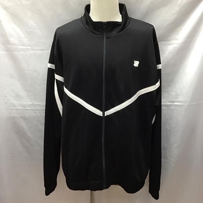 アンディフィーテッド UNDEFEATED ジャケット、上着 ジャンパー、ブルゾン ジップアップジャケット ジャンパー ジャケット カジュアルジャケット アウター L ロゴ、文字 黒 / ブラック /  メンズ USED 古着 中古 10121434
