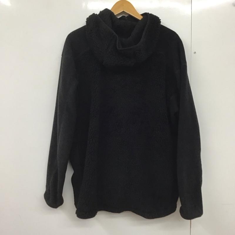 ユニクロ UNIQLO ジャケット、上着 ジャンパー、ブルゾン 341-463350 フリースジャケット WHITEMOUNTAINEERING ジャケット XL 無地 黒 / ブラック /  メンズ USED 古着 中古 10141993