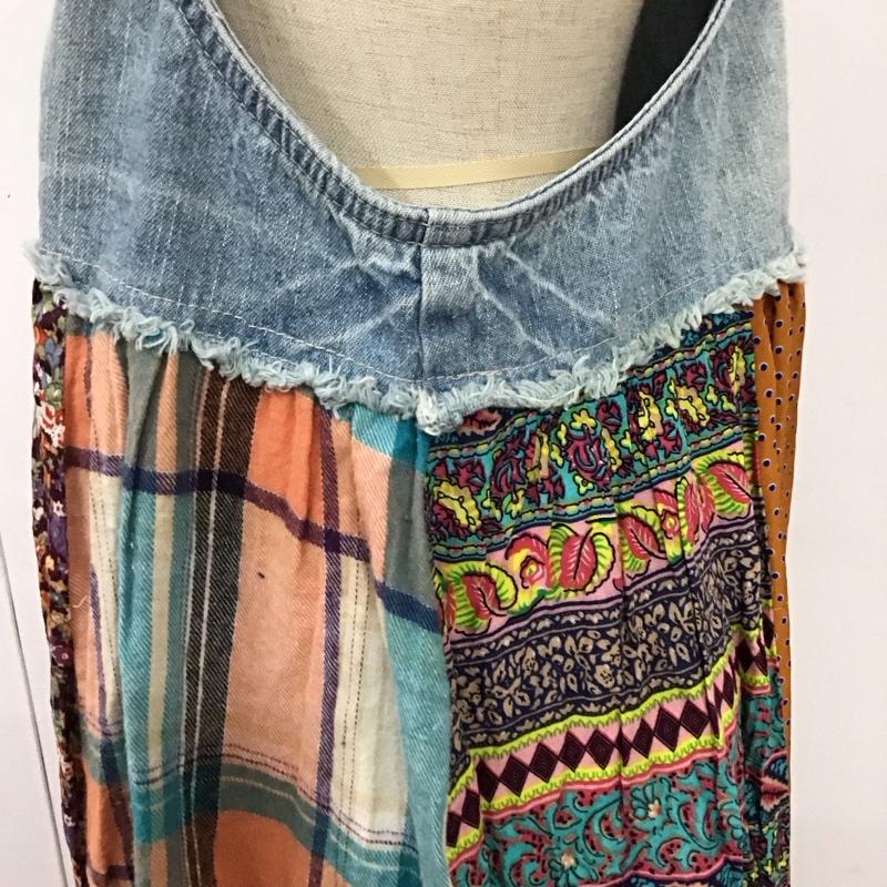チチカカ TITICACA ワンピース ロングスカート FREE 無地 マルチカラー / マルチカラー /  レディース USED 古着 中古 10121416