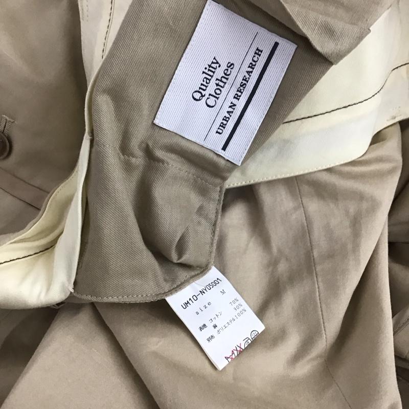 アーバンリサーチ URBAN RESEARCH セットアップ セットアップ セットアップ 長袖ジャケット スラックスパンツ 2点セット M 無地 ベージュ / ベージュ /  メンズ USED 古着 中古 10146167