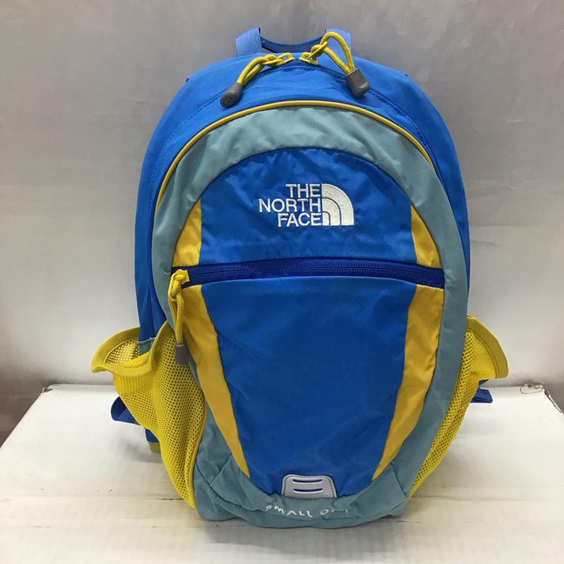 ザノースフェイス THE NORTH FACE バッグ バッグ NMJ71402 SMALL DAY キッズ リュック バックパック ロゴ、文字 青 / ブルー / X 黄 / イエロー /  ボーイズ USED 古着 中古 10116283