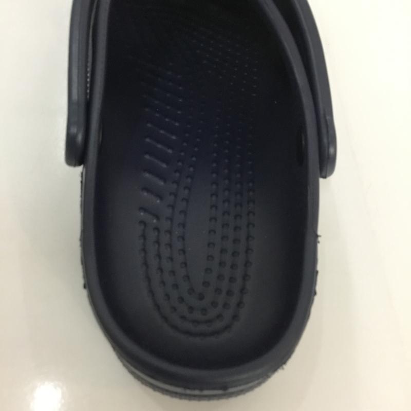 クロックス crocs サンダル サンダル 10126-410 baya バヤ 23.0cm 無地 紺 / ネイビー /  レディース USED 古着 中古 10117291