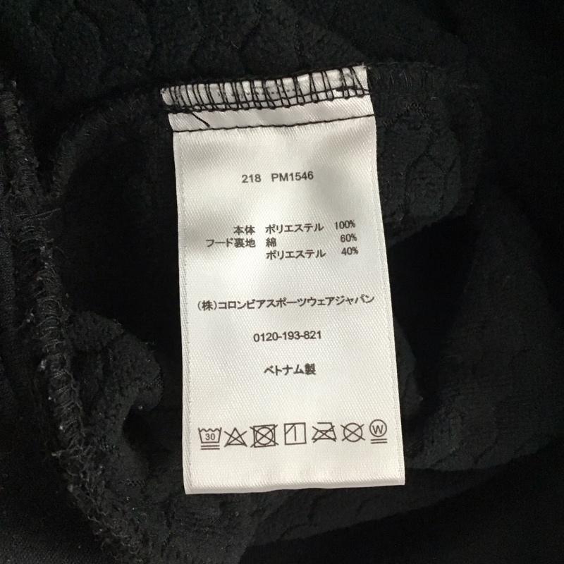 コロンビア Columbia パーカー 長袖 長袖パーカー フード付きパーカー プリントスウェット トレーナー L ロゴ、文字 黒 / ブラック /  メンズ USED 古着 中古 10117573