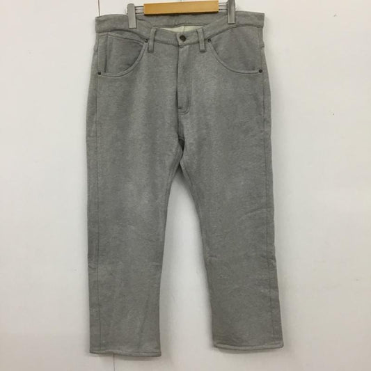 アベイシングエイプ A BATHING APE パンツ ワークパンツ、ペインターパンツ スウェットパンツ ジャージ カジュアルパンツ ワイドパンツ L ロゴ、文字 灰 / グレー /  メンズ USED 古着 中古 10109471