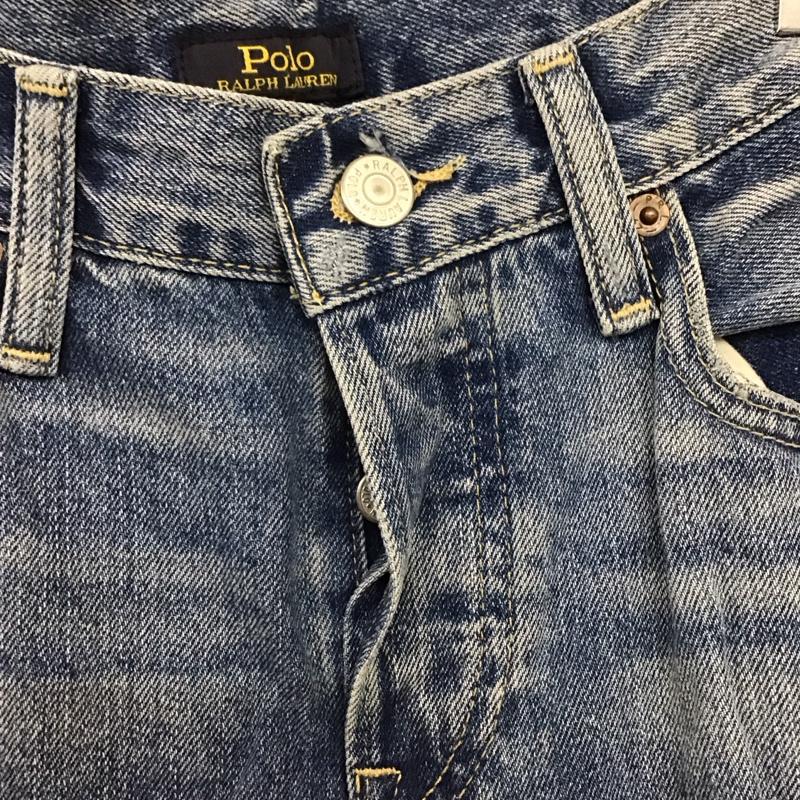 ポロラルフローレン POLO RALPH LAUREN パンツ デニム、ジーンズ 無地 インディゴ / インディゴ /  レディース USED 古着 中古 10131998
