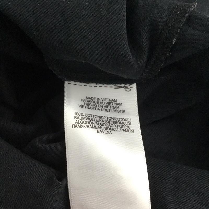 ポロラルフローレン POLO RALPH LAUREN Tシャツ 半袖 半袖カットソー プリントTシャツ クルーネックカットソー M ロゴ、文字 黒 / ブラック /  レディース USED 古着 中古 10145379