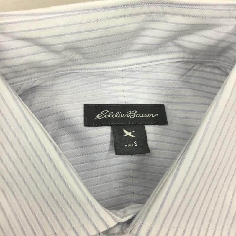 エディーバウアー Eddie Bauer シャツ、ブラウス 長袖 長袖シャツ カラーシャツ ポケットシャツ 長袖カットソー ストライプシャツ S ストライプ マルチカラー / マルチカラー /  メンズ USED 古着 中古 10115112