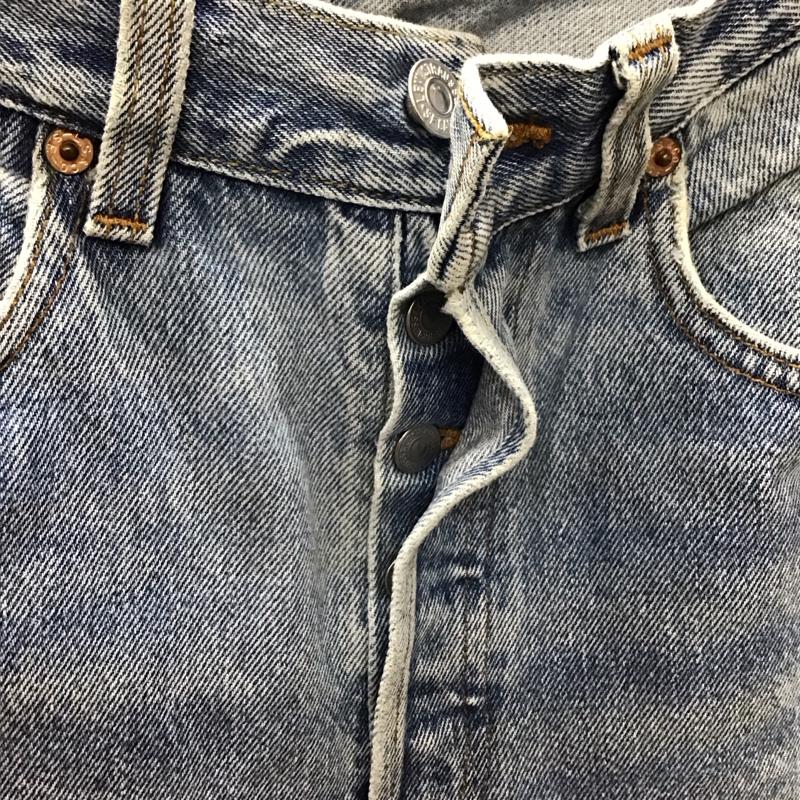 リーバイス Levi s パンツ デニム、ジーンズ デニムパンツ ストレートパンツ スリムパンツ カジュアルパンツ 無地 インディゴ / インディゴ /  メンズ USED 古着 中古 10116296