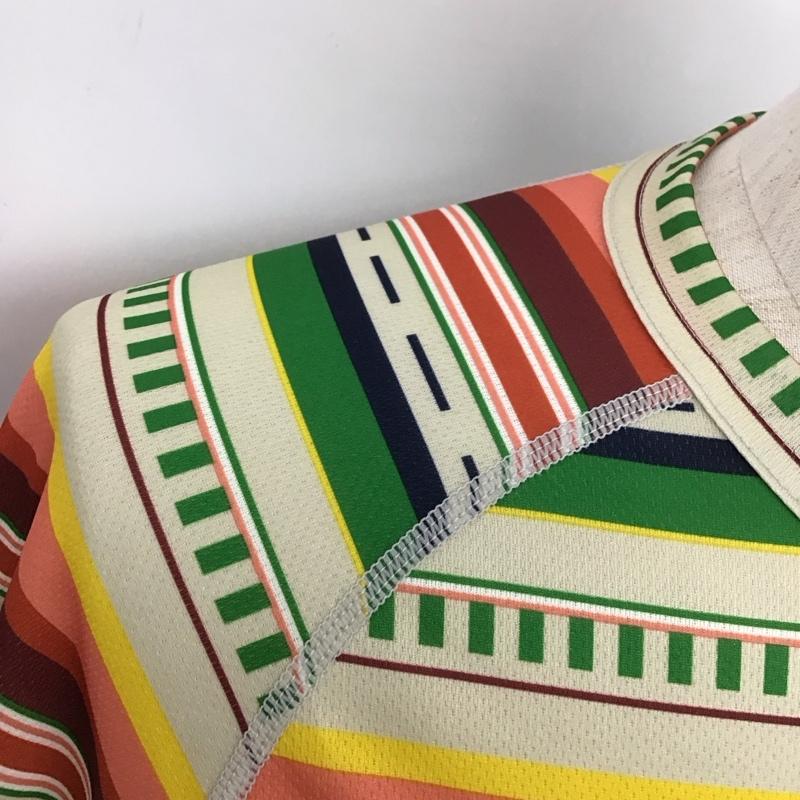 コロンビア Columbia カットソー 長袖 112 PM2929 ディマクルー M ロゴ、文字 マルチカラー / マルチカラー /  メンズ USED 古着 中古 10124959