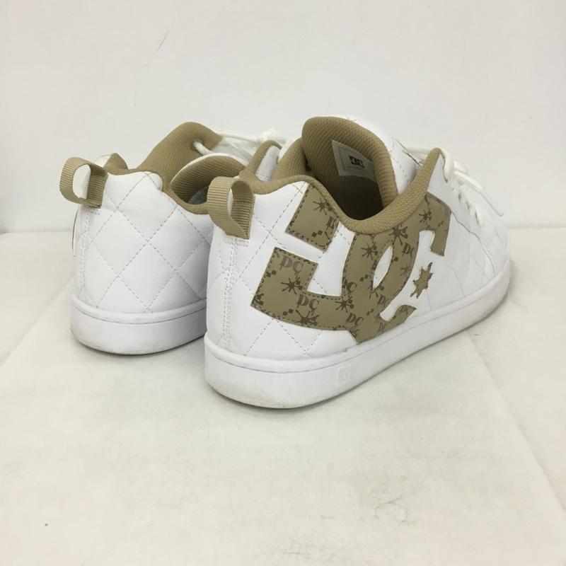 ディーシー DC スニーカー スニーカー DM251301 ALLIANCE SE SN 28cm 28.0cm ロゴ、文字 白 / ホワイト / X ベージュ / ベージュ /  メンズ USED 古着 中古 10139967