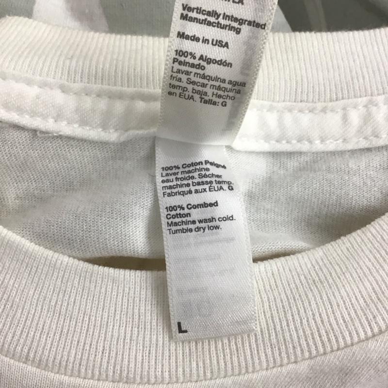 古着 USED Tシャツ 半袖 Omarion×Marques houston ジャパンツアー Tシャツ 2008 L プリント 白 / ホワイト /  メンズ USED 古着 中古 10137004