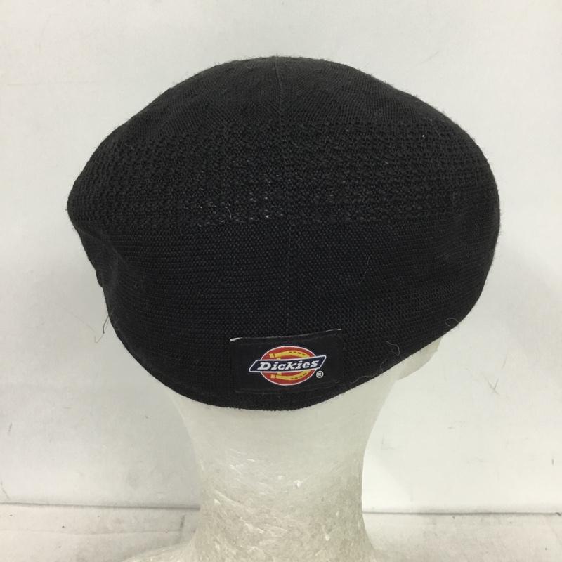 ディッキーズ Dickies 帽子 ハンチング ロゴ、文字 黒 / ブラック /  メンズ USED 古着 中古 10150225