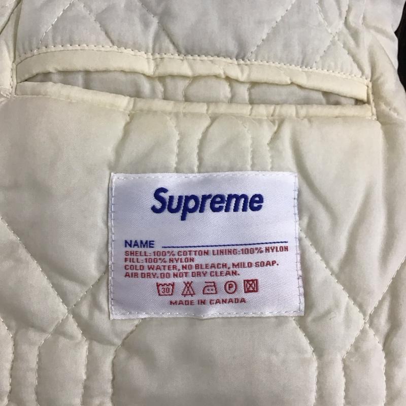 シュプリーム Supreme ジャケット、上着 ジャケット、ブレザー 90-00s スタジャン コーデュロイジャケット アウター M ロゴ、文字 茶 / ブラウン /  メンズ USED 古着 中古 10124712