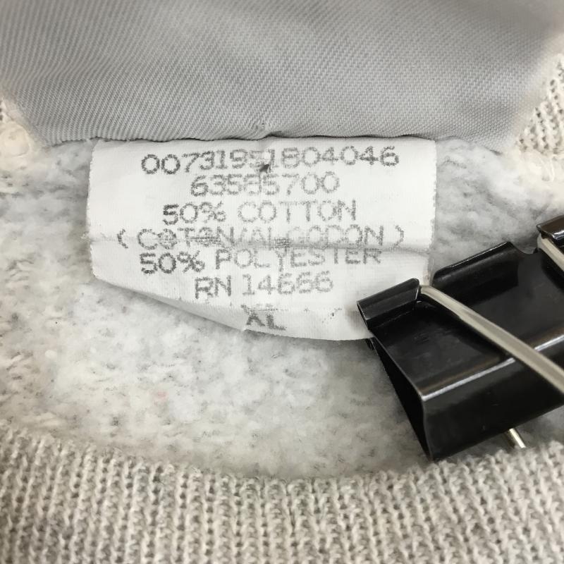 リー Lee トレーナー 長袖 USA製 XL プリント 灰 / グレー /  メンズ USED 古着 中古 10142327