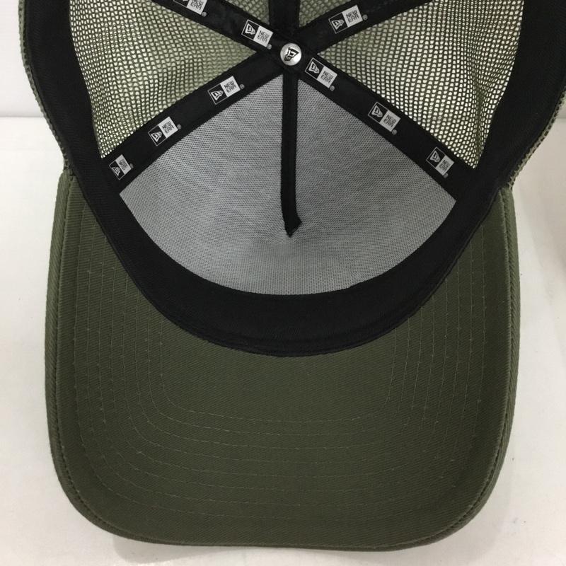 ニューエラ NEW ERA 帽子 キャップ 940AFTR CIRCLE OOTTF メッシュ ロゴ、文字 カーキ / カーキ /  メンズ USED 古着 中古 10130212