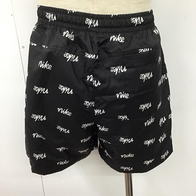 ナイキ NIKE パンツ ショートパンツ da0046-010 M 総柄 黒 / ブラック /  メンズ USED 古着 中古 10108018