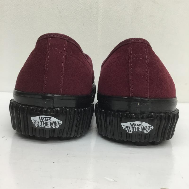 バンズ VANS スニーカー スニーカー ANAHEIM FACTORY AUTHENTIC 44 LUG DX SUEDE PORT VN0005U4PRT1 26.5cm えんじ / ワインレッド / X 黒 / ブラック /  メンズ USED 古着 中古 10108129