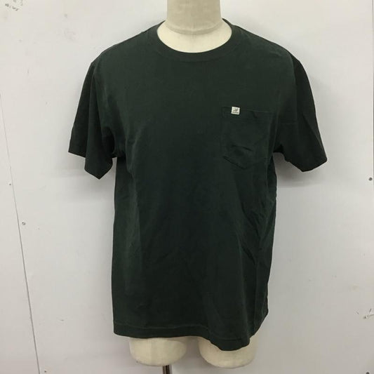 モンベル mont-bell Tシャツ 半袖 2104801 半袖シャツ 無地シャツ ポケットシャツ L 無地 緑 / グリーン /  メンズ USED 古着 中古 10125922