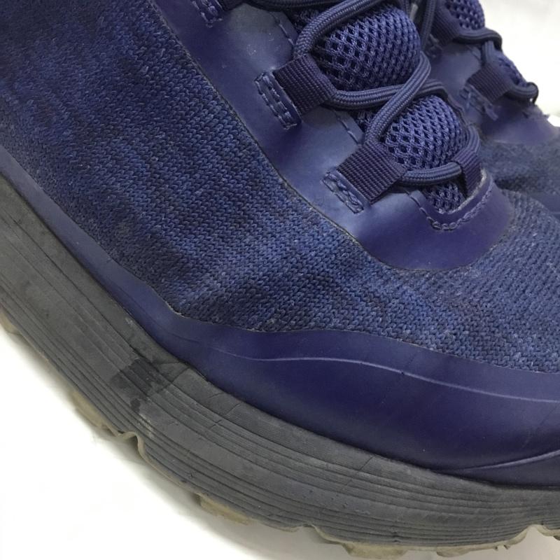ザノースフェイス THE NORTH FACE スニーカー スニーカー NF0A46J5 シェイブドゥハイカー GORE-TEX 26.5cm 26.5cm ロゴ、文字 紺 / ネイビー /  メンズ USED 古着 中古 10110488