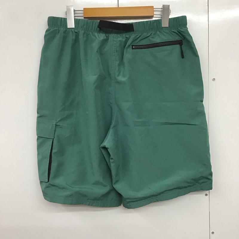 ナイキ NIKE パンツ ショートパンツ ショートパンツ ハーフパンツ カジュアルパンツ スポーツウェア L 無地 緑 / グリーン /  メンズ USED 古着 中古 10140882