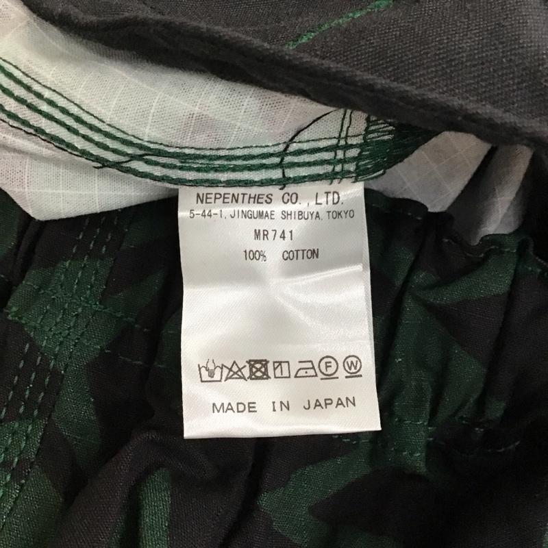 サウスツーウェストエイト South2 West8 パンツ ショートパンツ ショートパンツ ハーフパンツ カジュアルパンツ 総柄 M プリント 黒 / ブラック / X 緑 / グリーン /  メンズ USED 古着 中古 10119429
