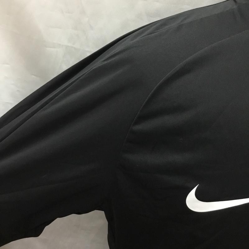 ナイキ NIKE ジャケット、上着 ジャケット、ブレザー 831583-010 SQUAD17ドリルトップINSTK ジップアップジャケット M ロゴ、文字 黒 / ブラック /  メンズ USED 古着 中古 10120257