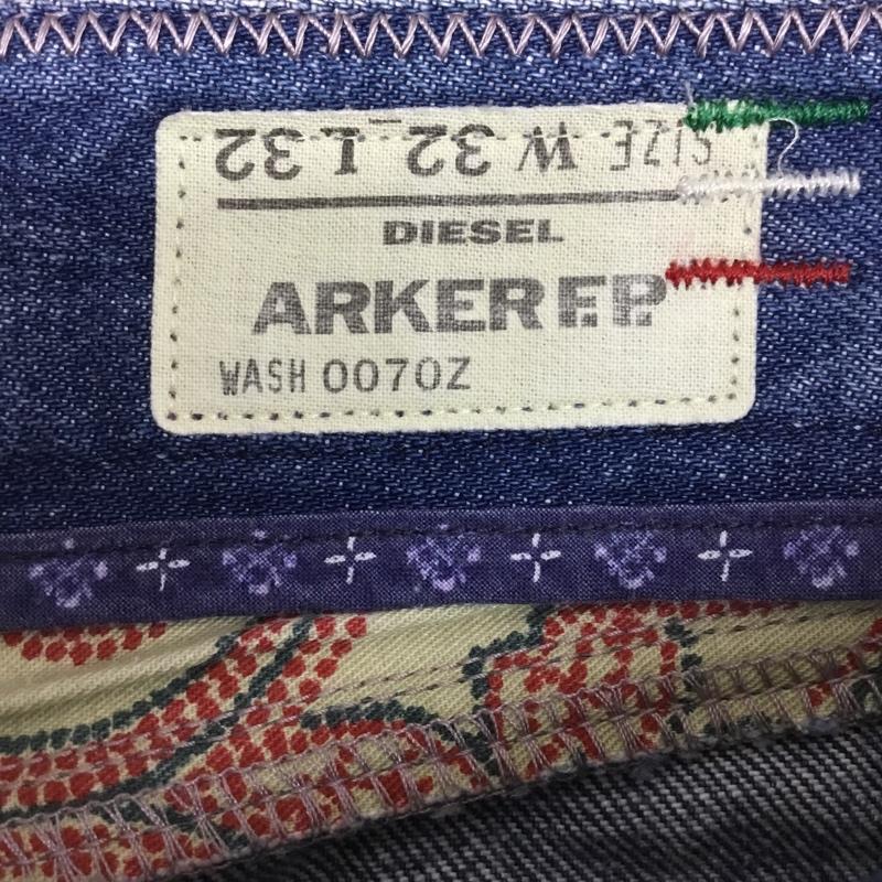 ディーゼル DIESEL パンツ デニム、ジーンズ デニムパンツ スリムパンツ ストレートパンツ ジーンズ 32インチ 無地 インディゴ / インディゴ /  メンズ USED 古着 中古 10118705