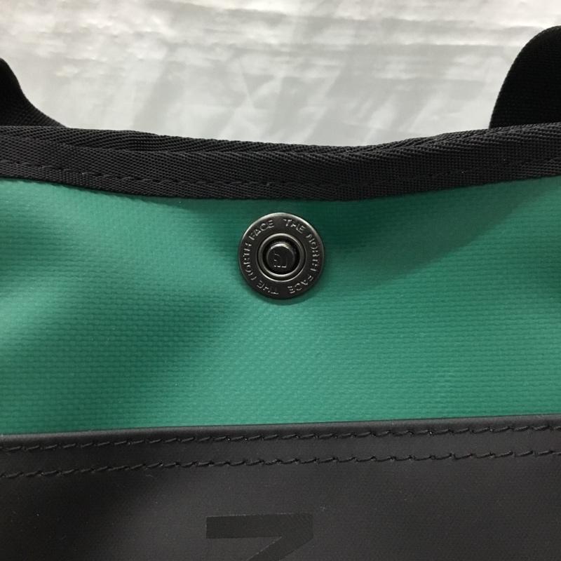 ザノースフェイス THE NORTH FACE トートバッグ トートバッグ NM82451 BCスタンダードトート タグ付き ロゴ、文字 黒 / ブラック / X 緑 / グリーン /  メンズ USED 古着 中古 10120739