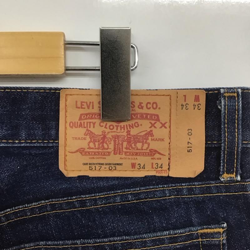 リーバイストラウスアンドコー Levi Strauss & co. パンツ デニム、ジーンズ デニムパンツ ストレートパンツ ワイドパンツ カジュアルパンツ 00s 34 無地 インディゴ / インディゴ /  メンズ USED 古着 中古 10106332